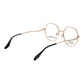 Trussardi Black Stainless Steel Glasses (Frames)
