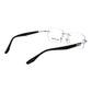Trussardi Silver Stainless Steel Glasses (Frames)