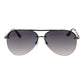 Trussardi Gray Metal Sunglasses