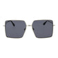 Trussardi Silver Stainless Steel Sunglasses