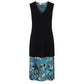 Trussardi Blue Silk Women Dress