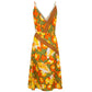 Trussardi Yellow Silk Women Dress