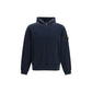 Stone Island Blue Cotton Sweatshirt