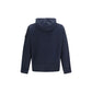 Stone Island Blue Cotton Sweatshirt