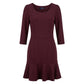 Trussardi Jeans Red Viscose Women Dress