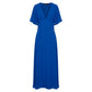 Trussardi Jeans Blue Polyester Women Dress