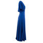Trussardi Jeans Blue Polyester Women Dress