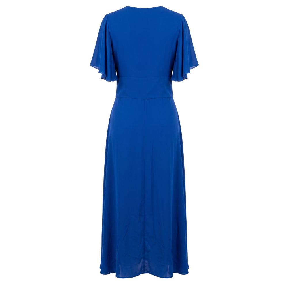 Trussardi Jeans Blue Polyester Women Dress