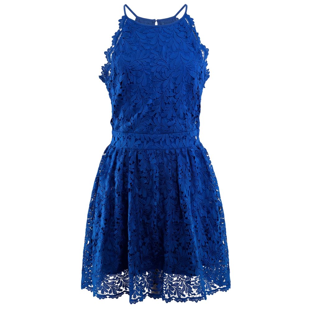 Trussardi Jeans Blue Polyester Women's Dress