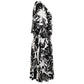 Trussardi Jeans Black Polyester Women Dress