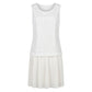 Trussardi Jeans White Polyester Women Dress