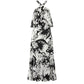 Trussardi Jeans Black Polyester Women Dress