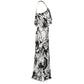 Trussardi Jeans Black Polyester Women Dress