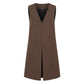 Trussardi Jeans Beige Polyester Women Dress