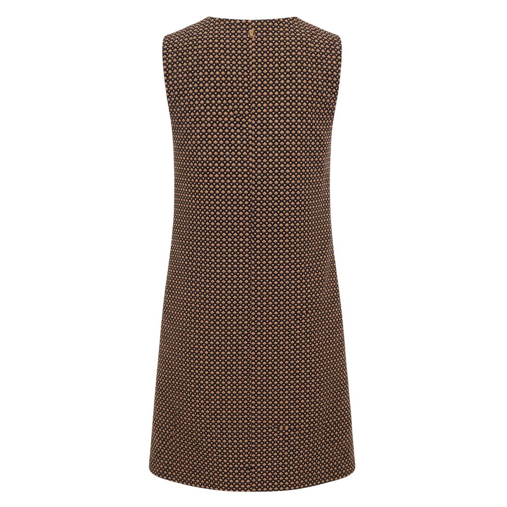 Trussardi Jeans Beige Polyester Women Dress