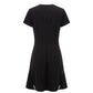 Trussardi Jeans Black Polyester Women's Dress
