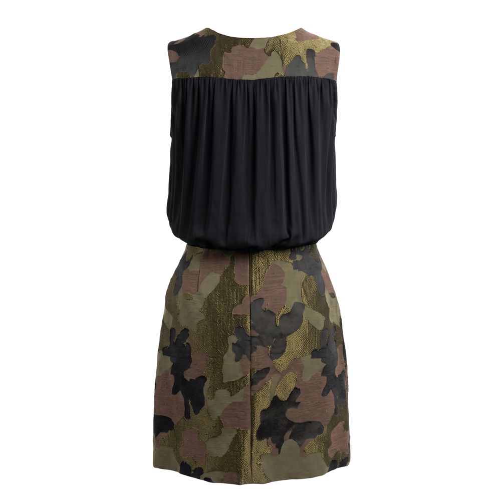 Trussardi Jeans Black Cotton Women's Dress