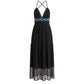 Trussardi Jeans Black Cotton Women Dress