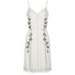 Trussardi Jeans White Cotton Women Dress