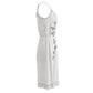 Trussardi Jeans White Cotton Women Dress