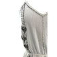 Trussardi Jeans White Cotton Women Dress