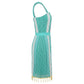 Trussardi Jeans Green Cotton Women Dress