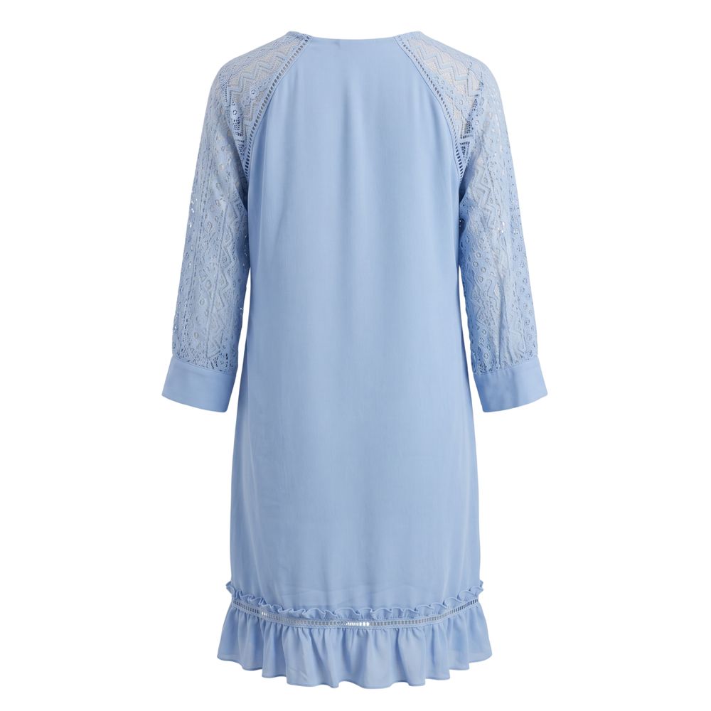 Trussardi Jeans Blue Polyester Women Dress