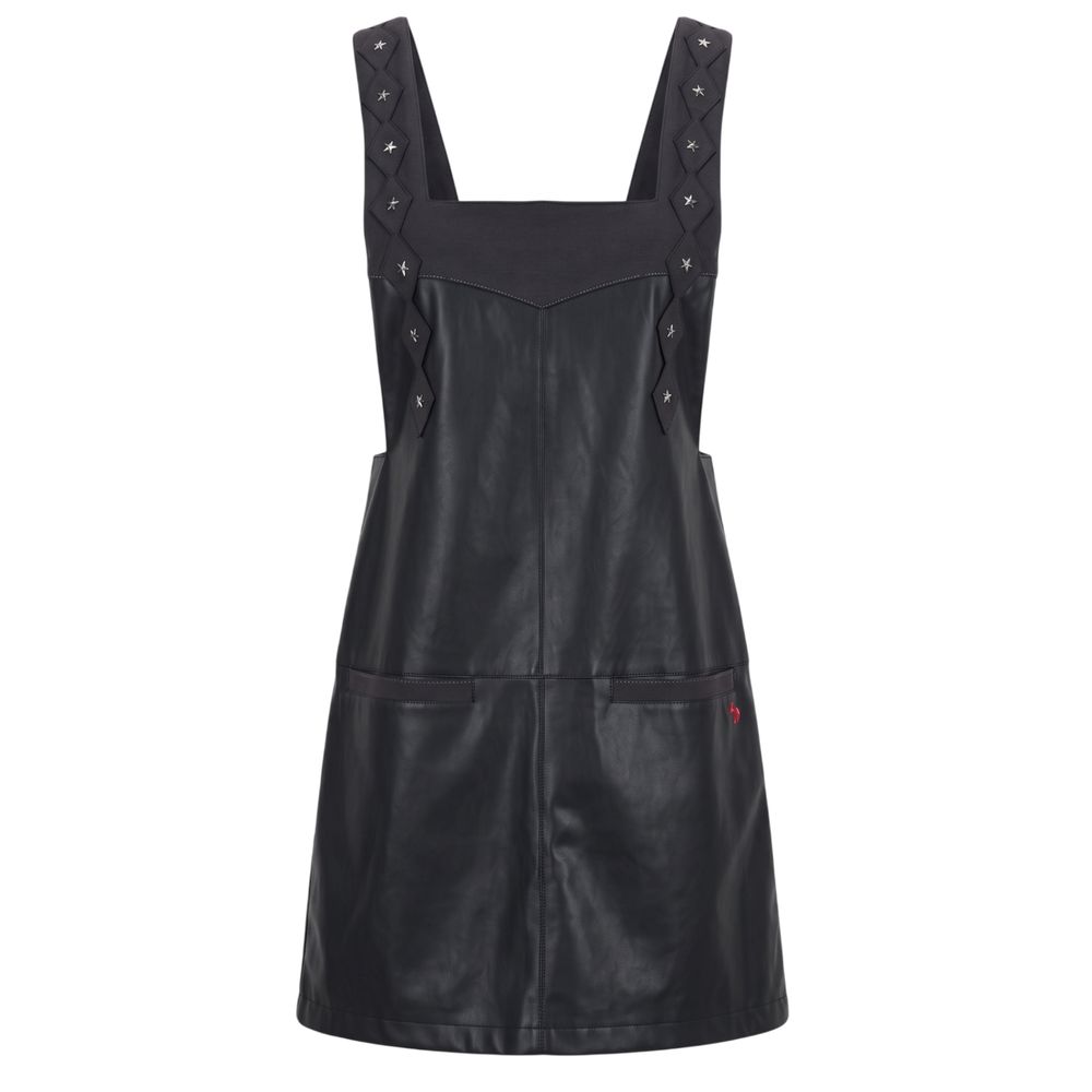 Trussardi Jeans Blue Polyester Women Dress
