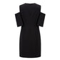 Trussardi Jeans Black Polyester Women Dress