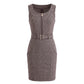 Trussardi Jeans Black Cotton Women Dress