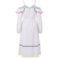 Trussardi Jeans White Cotton Women Dress