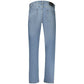 Hugo Boss Blu Cotton Men's Slim Jeans