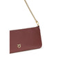 PINKO Bordeaux Calf Leather Bos Taurus Wallet