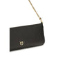PINKO Black Calf Leather Bos Taurus Wallet