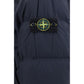 Stone Island Blue Polyamide Full-Length Jacket