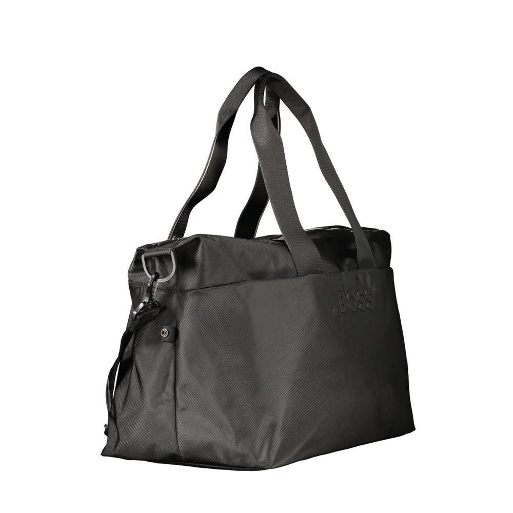Hugo Boss Black Polyurethane Men's Bag