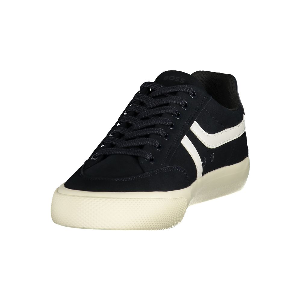 Hugo Boss Blue Polyurethane Men's Sneaker