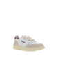 Autry White Calf Leather Bos Taurus Athletic Sneakers