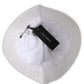 Dolce & Gabbana Men White Nylon Wide Brim Bucket Capello Hat