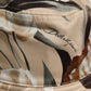 Dolce & Gabbana Men Beige Floral Wide Brim Bucket Capello Hat