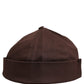 Dolce & Gabbana Men Brown Cotton Docker Capello Brimless Hat