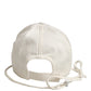 Dolce & Gabbana Men White Cotton Stretch Baseball Capello Hat