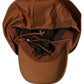 Dolce & Gabbana Men Brown Cotton Double Brim Baseball Cap Hat