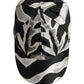 Dolce & Gabbana Men Black Silver Zebra Pattern Baseball Cap Hat