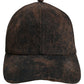 Dolce & Gabbana Men Brown Cotton Distressed Baseball Cap Hat