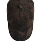 Dolce & Gabbana Men Brown Cotton Distressed Baseball Cap Hat