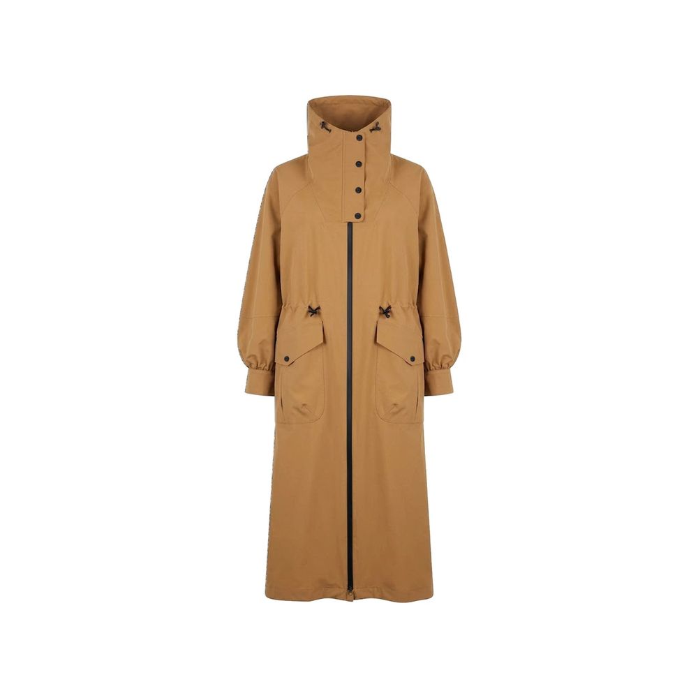 Herno Brown Polyester Coat