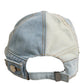 Dolce & Gabbana Men Blue Patchwork Cotton Denim Baseball Cap Hat