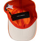 Dolce & Gabbana Men Orange Polyester Baseball Cap 6 Panels Hat