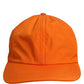 Dolce & Gabbana Men Orange Polyester Baseball Cap 6 Panels Hat